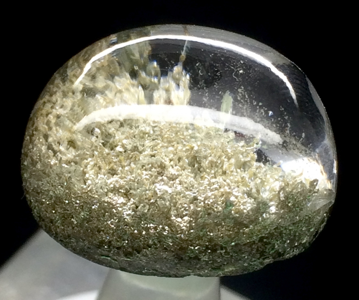 Quartz With Chlorite Inclusions