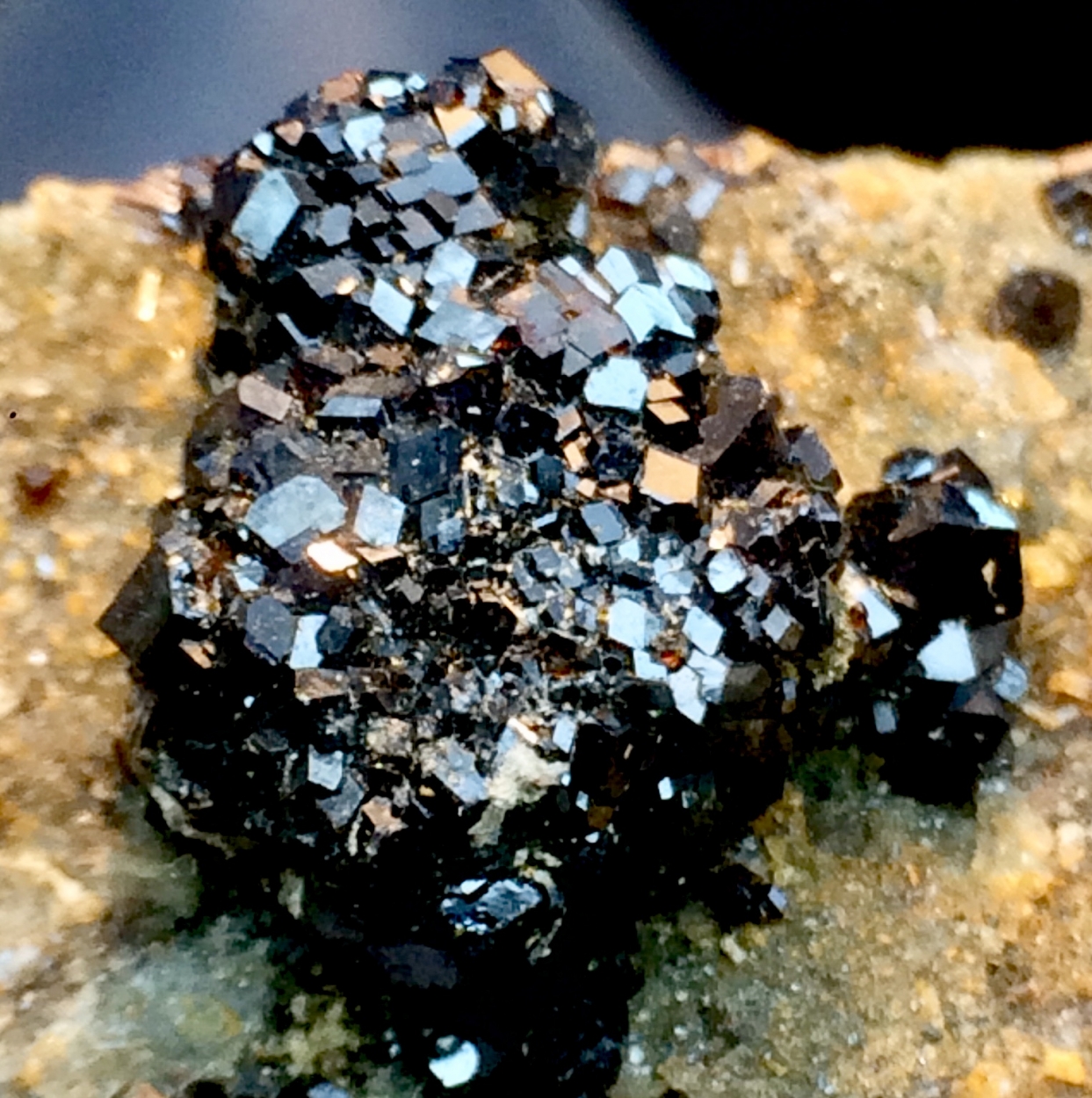 Melanite Var Garnet