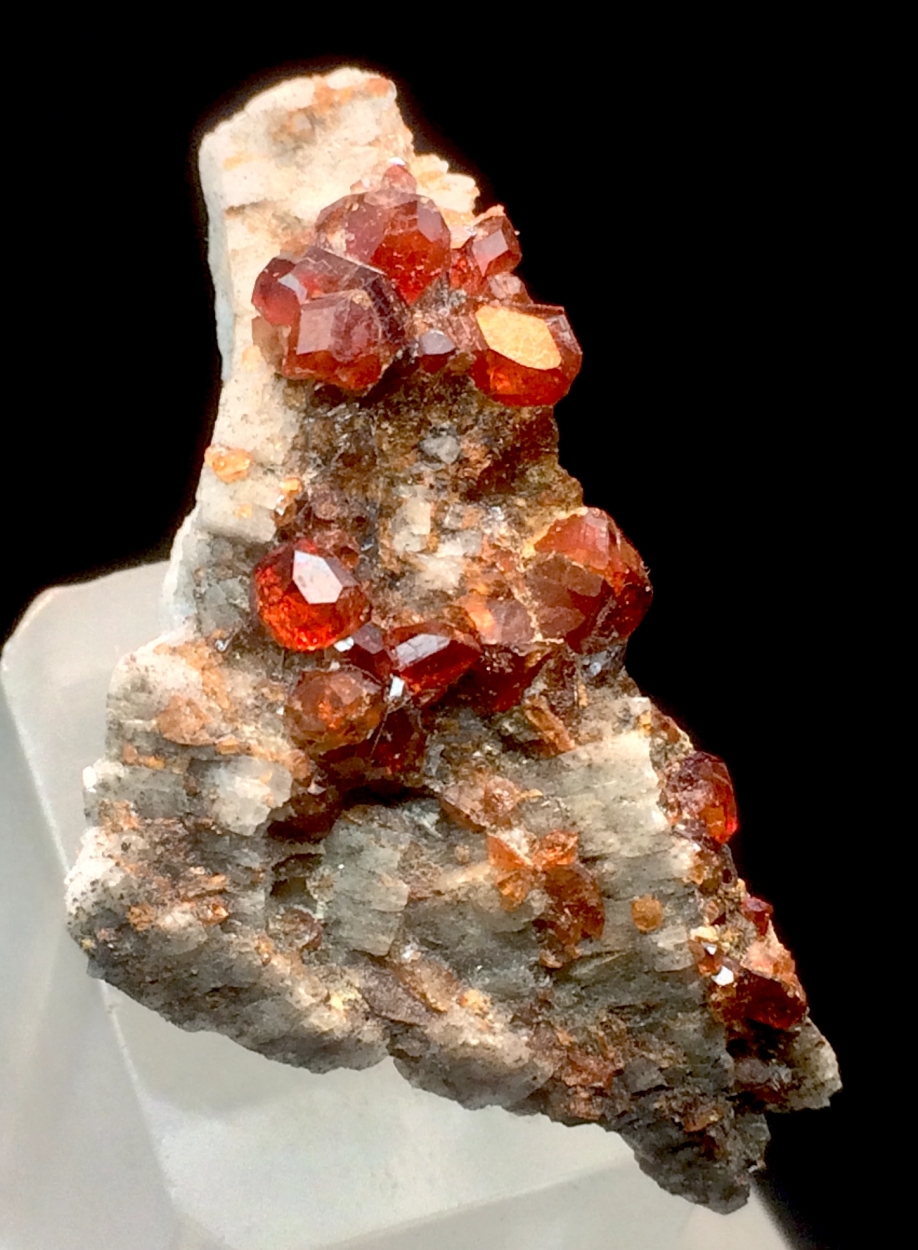 Spessartine & Feldspar