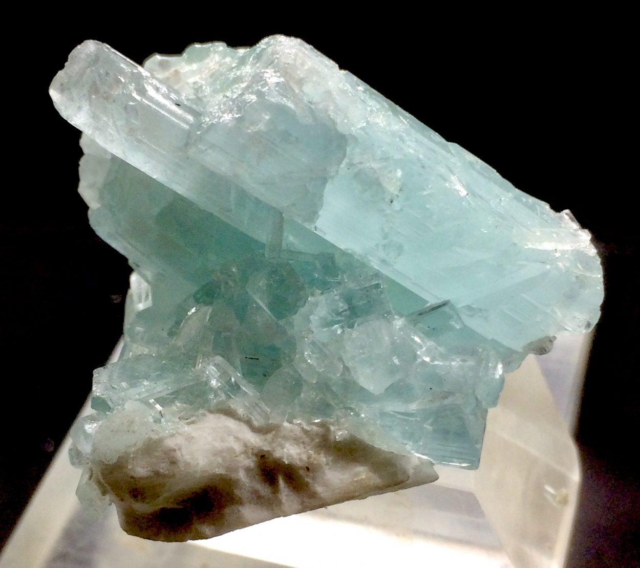 Aquamarine & Orthoclase