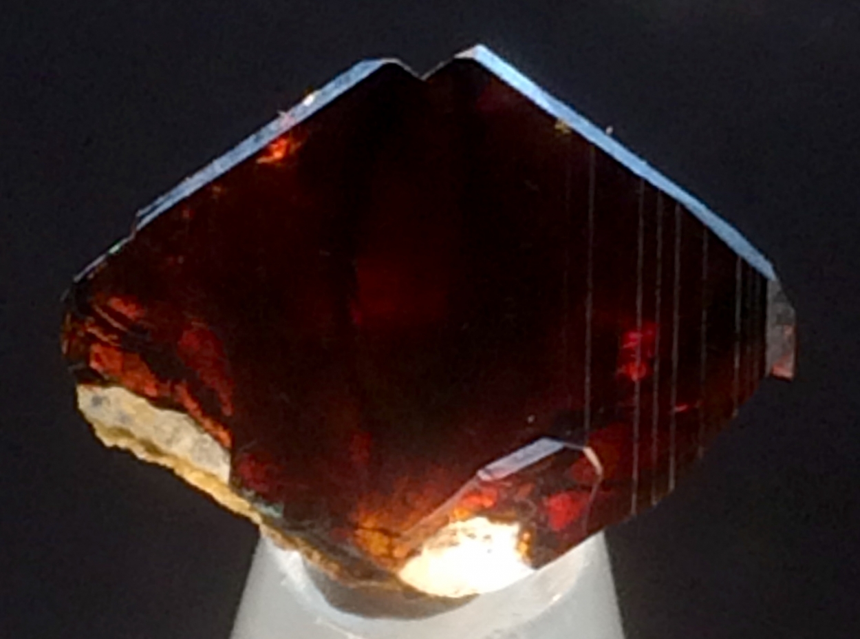 Brookite With Quartz