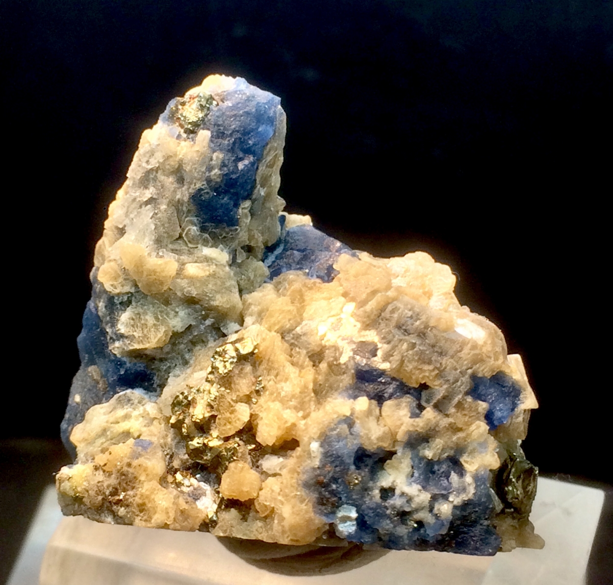 Afghanite Pyrite & Calcite