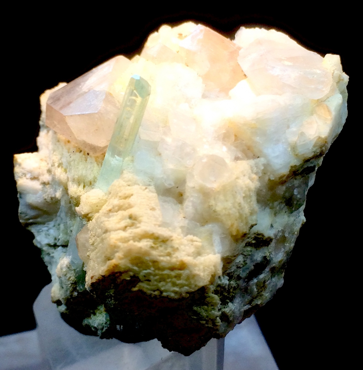 Aquamarine Quartz & Feldspar