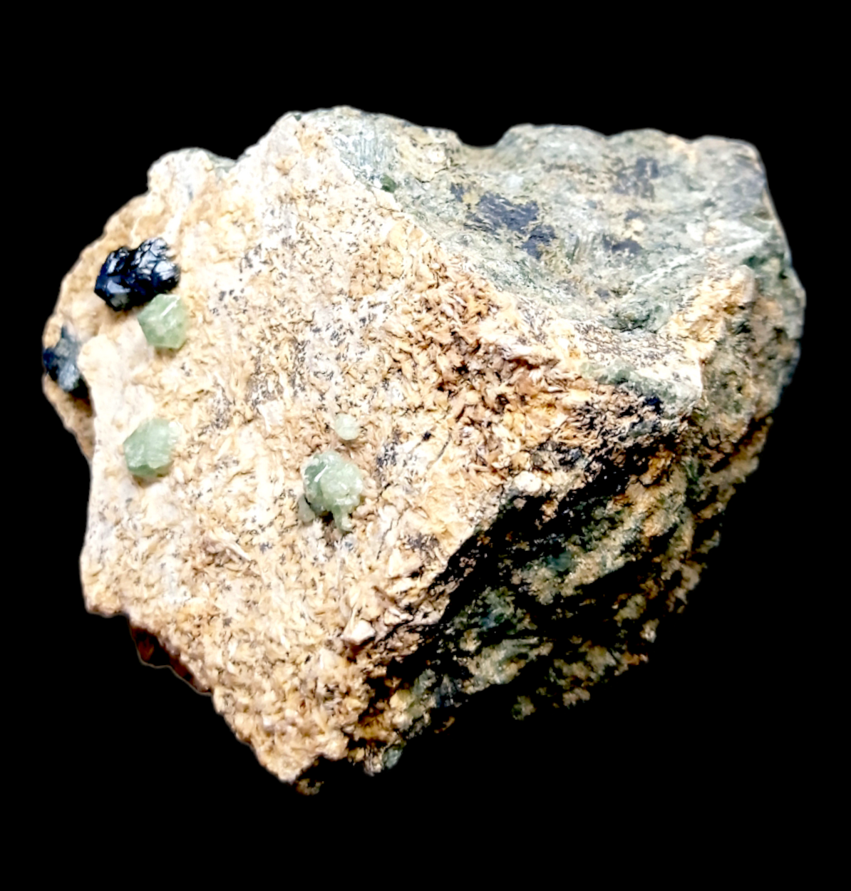 Demantoid Var Garnet With Mica