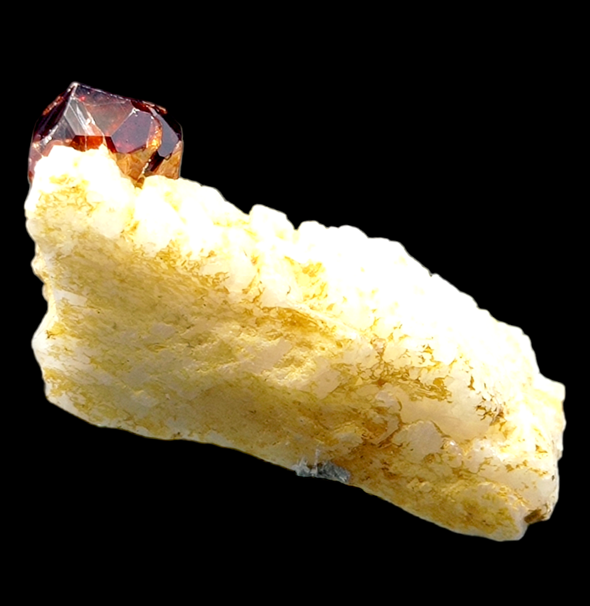 Spessartine With Feldspar