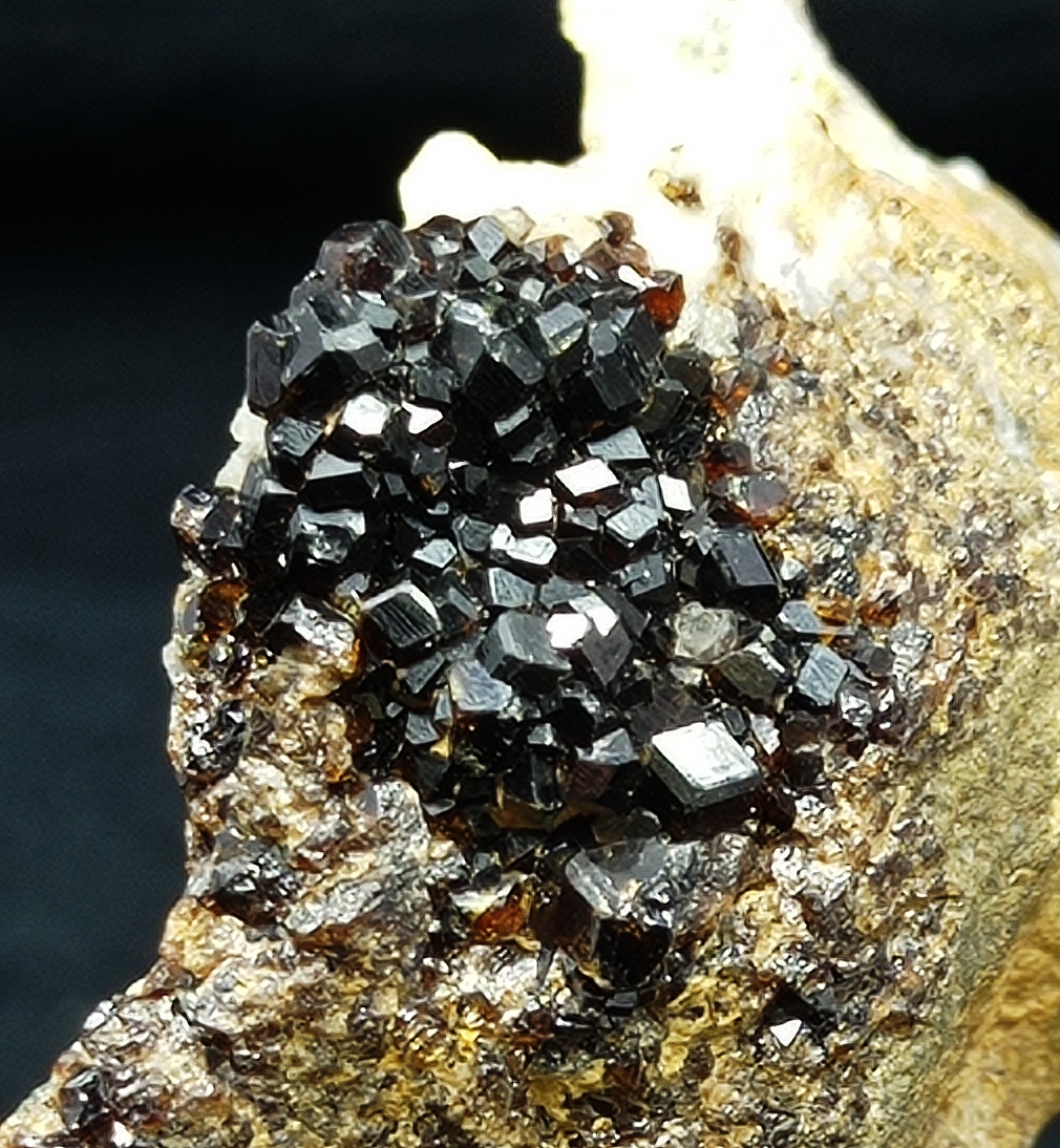 Melanite Var Garnet