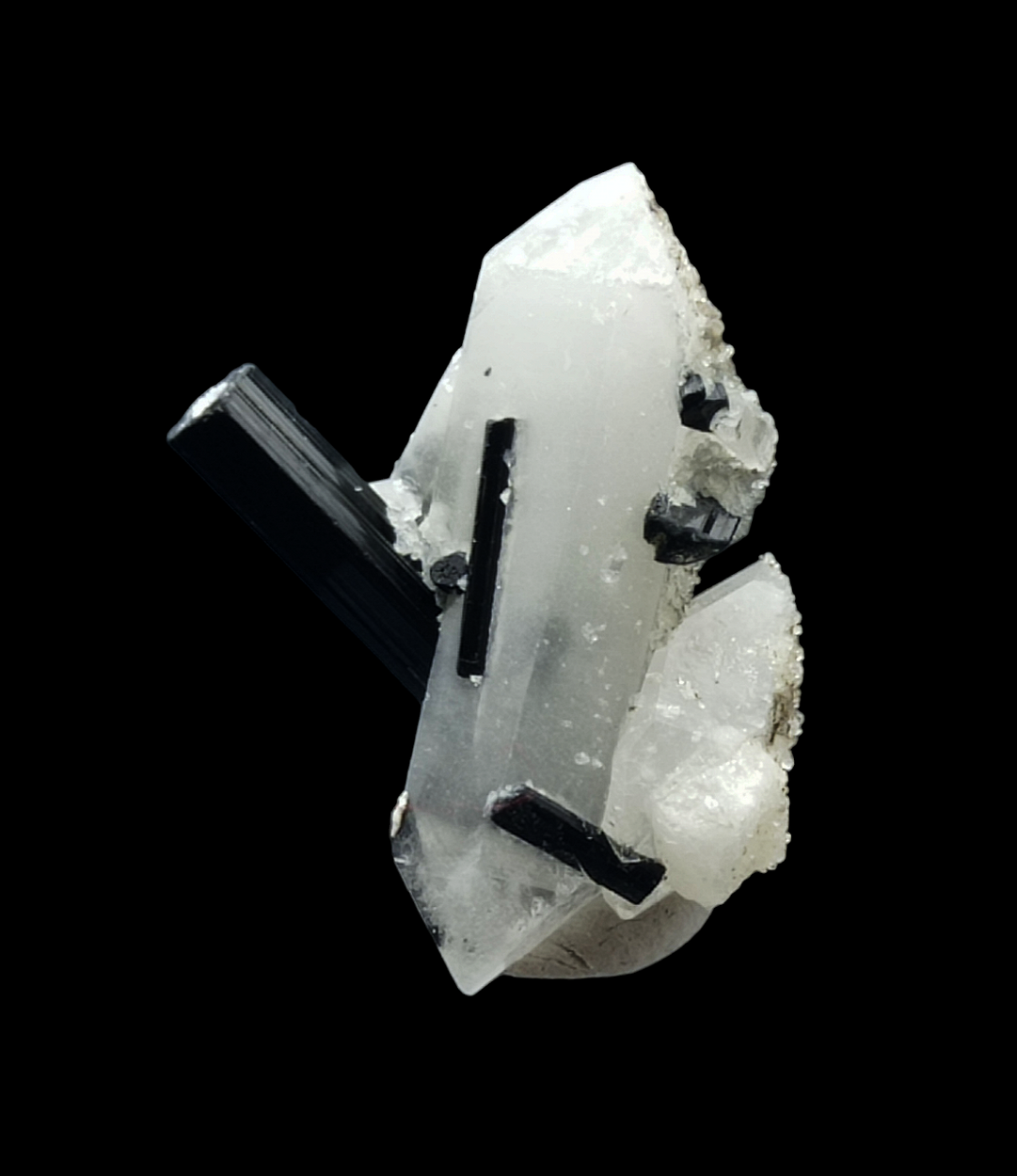 Tourmaline With Quartz