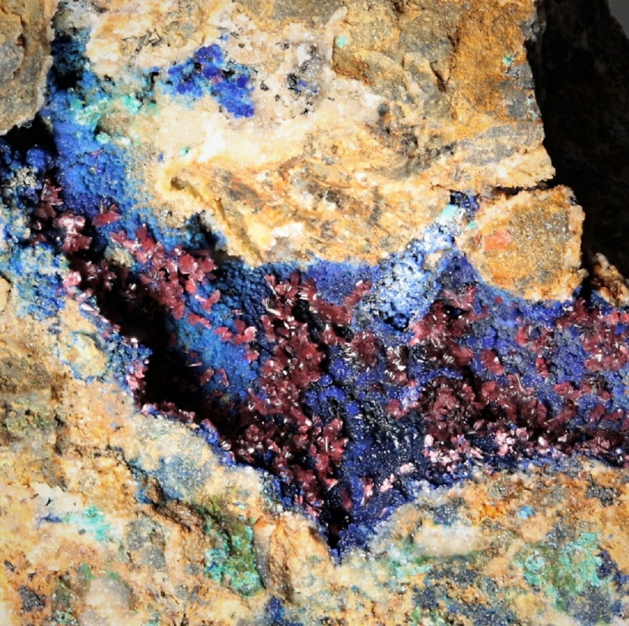 Azurite & Erythrite