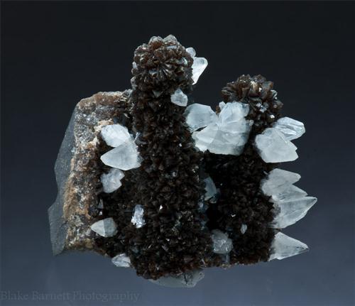 Calcite On Sphalerite