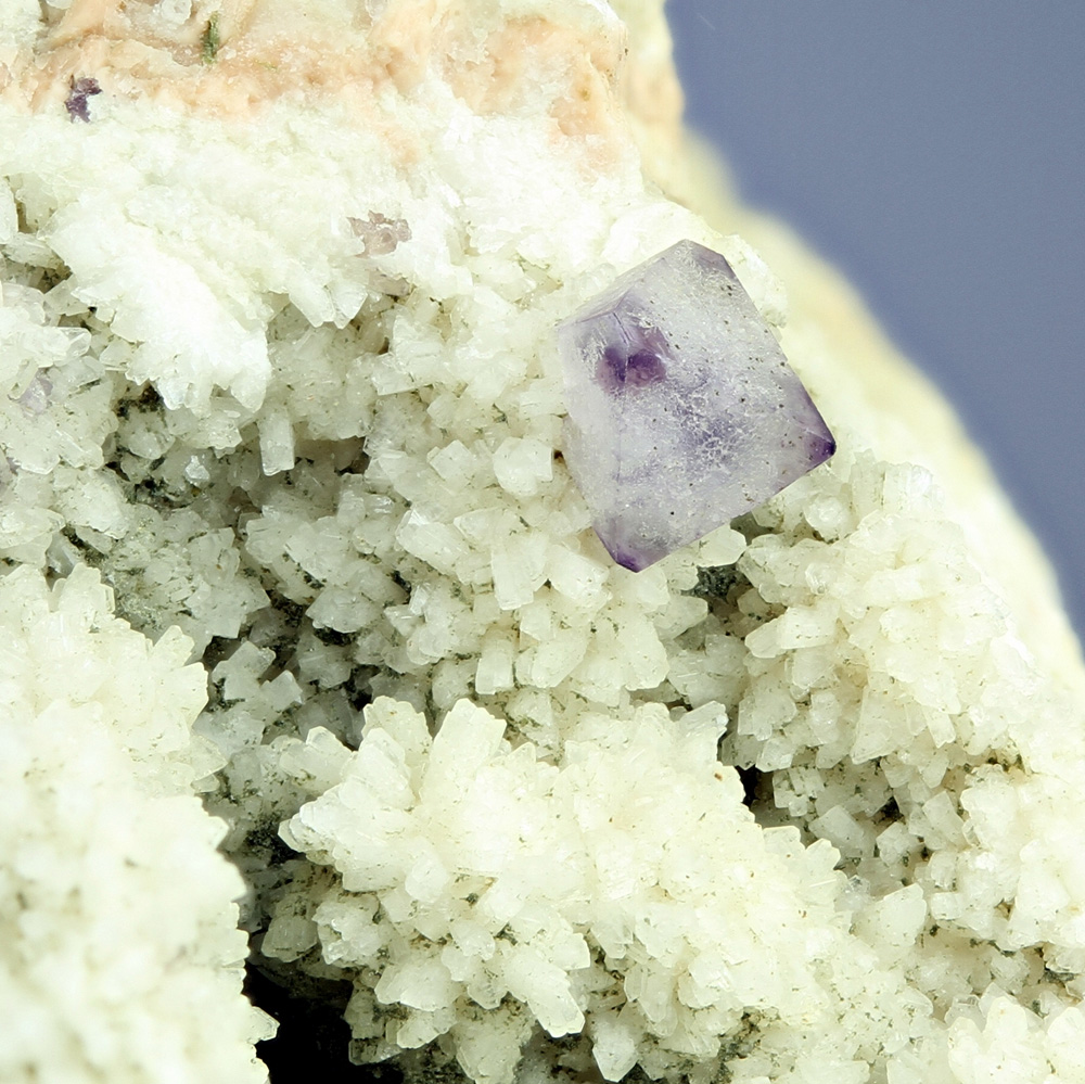 Fluorite On Albite
