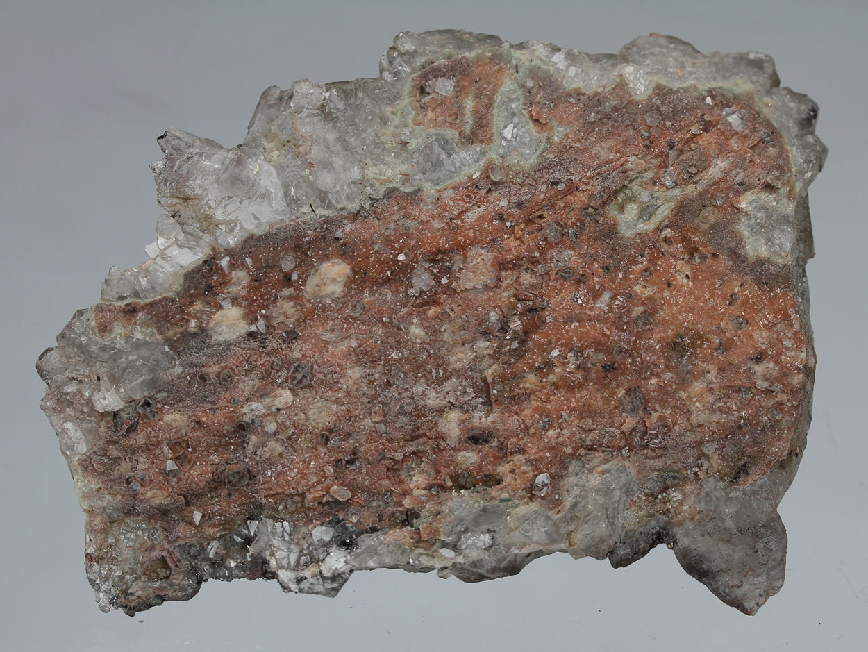 Quartz & Hematite