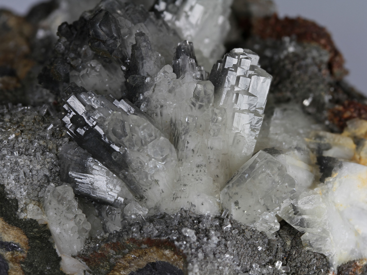 Calcite On Galena