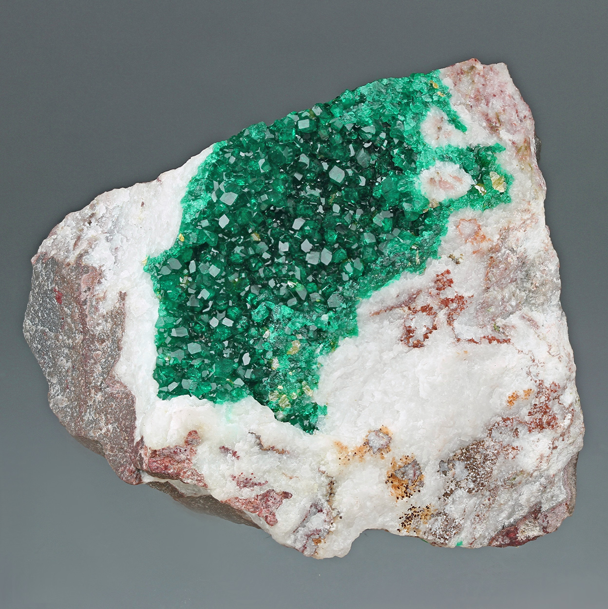 Dioptase & Wulfenite