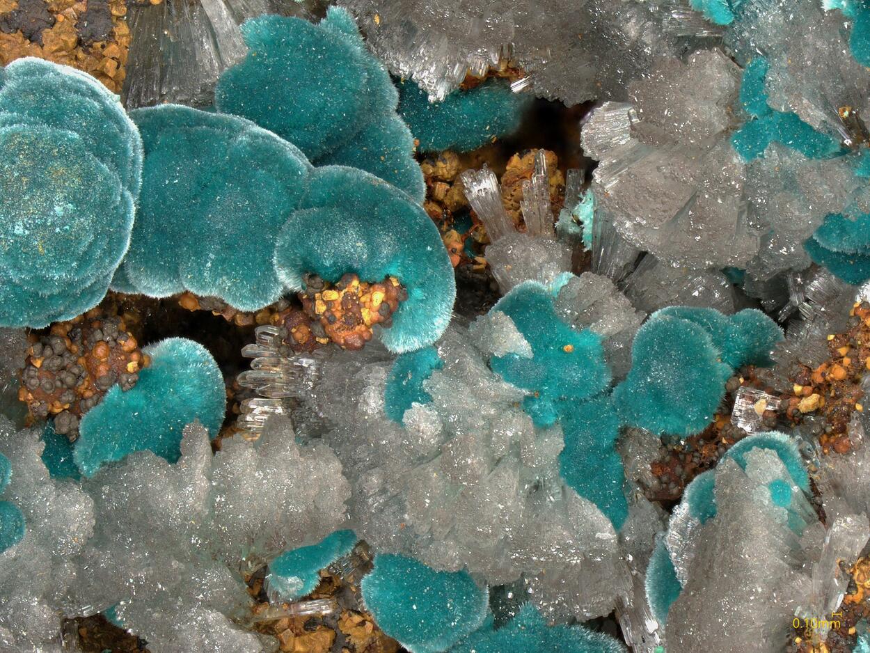 Rosasite & Hemimorphite