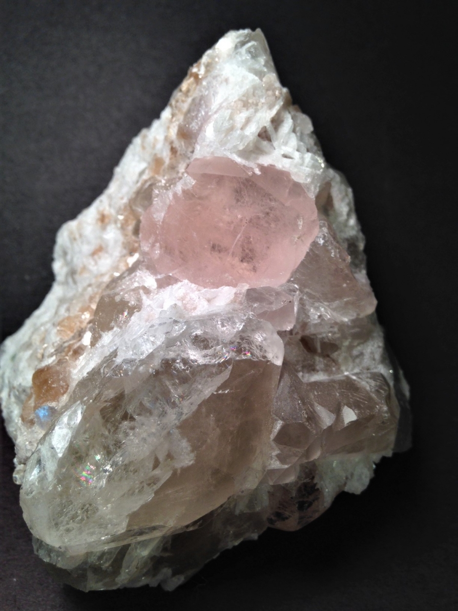 Morganite & Smoky Quartz