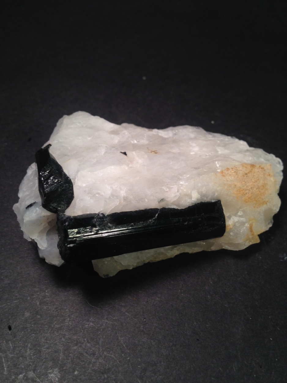 Schorl With Quartz