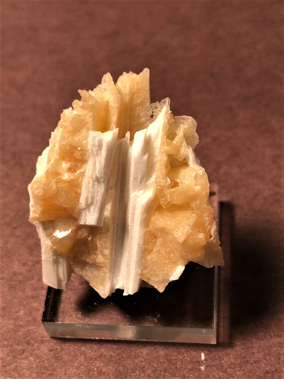 Stilbite On Laumonite