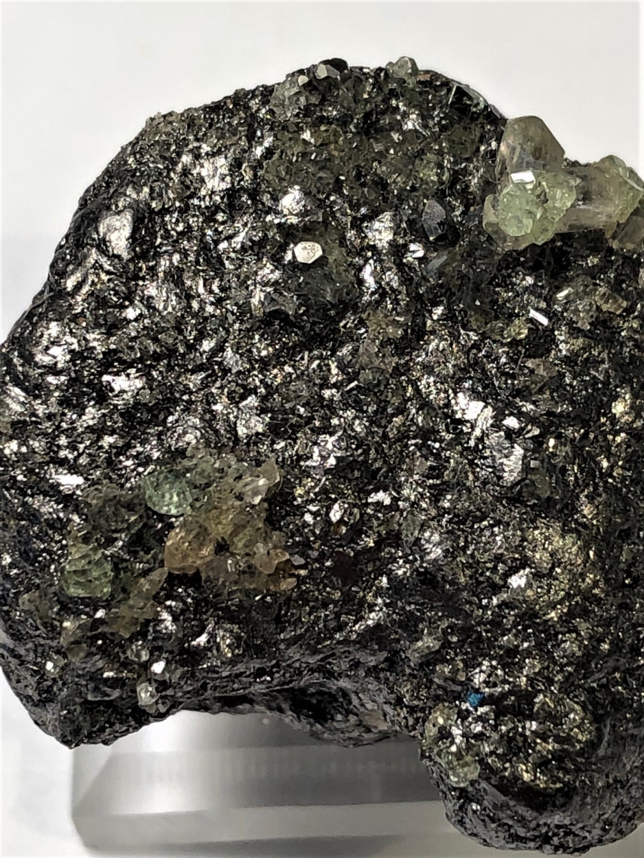 Tsavorite With Diopside