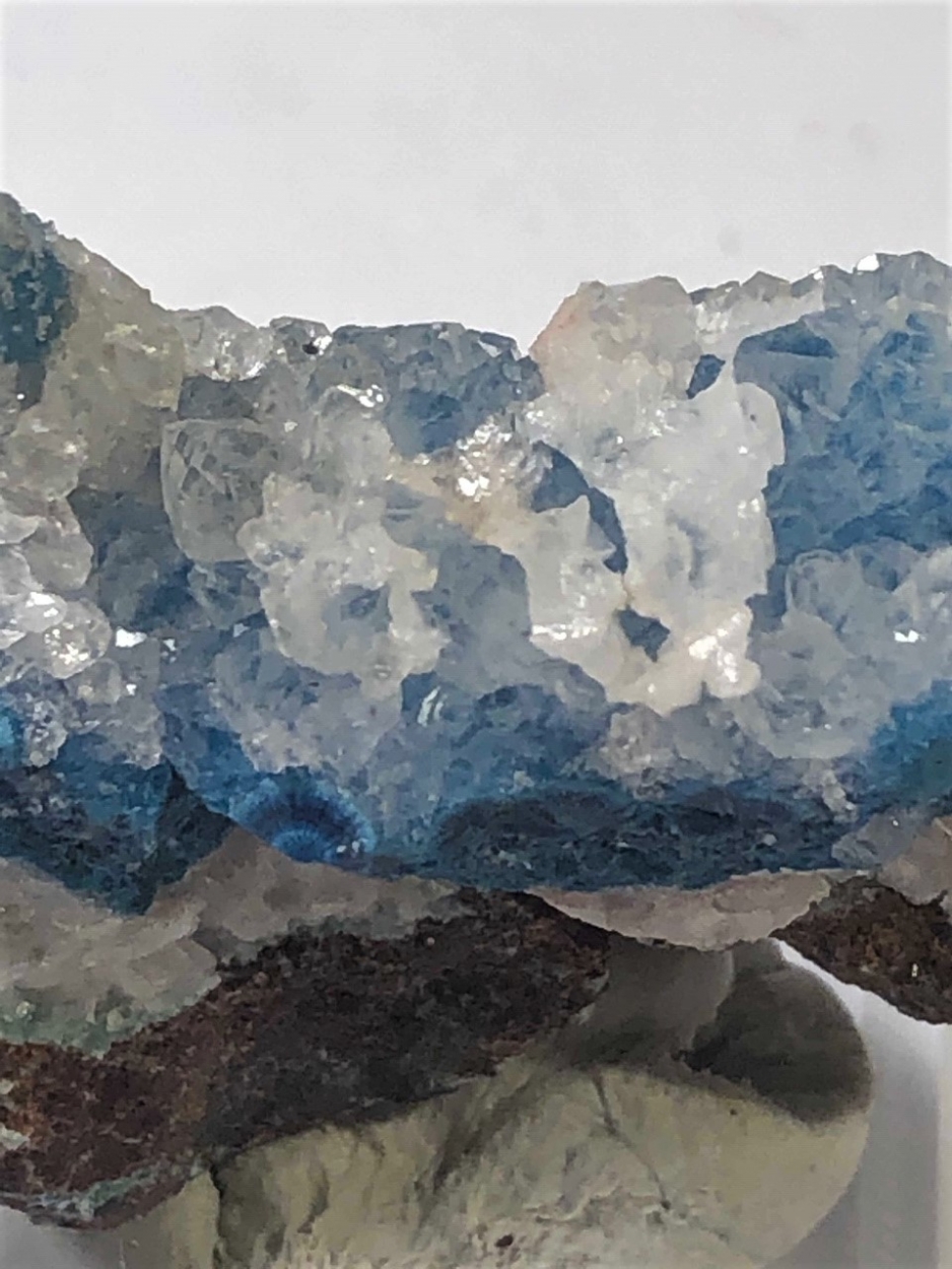 Shattuckite Calcite & Quartz