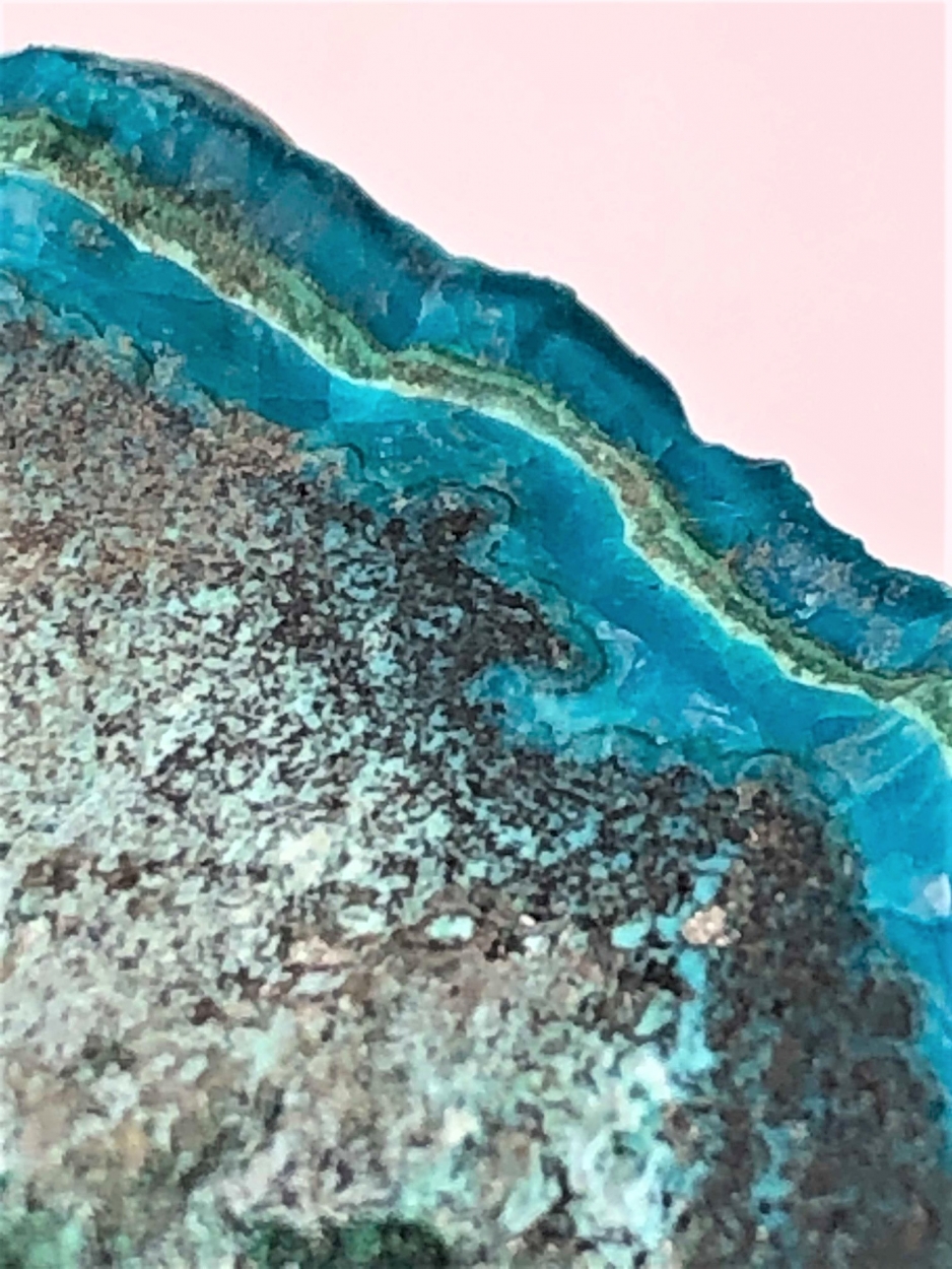 Chrysocolla With Malachite