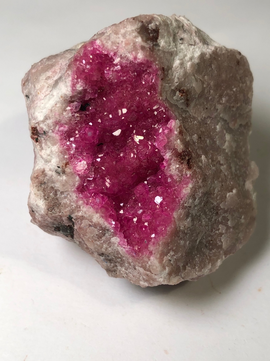 Cobaltoan Calcite With Heterogenite