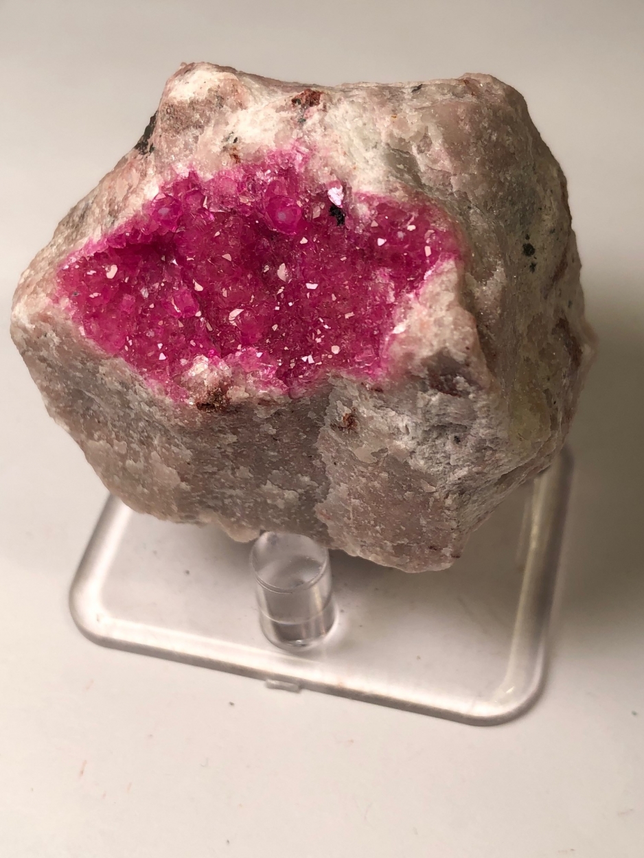 Cobaltoan Calcite With Heterogenite