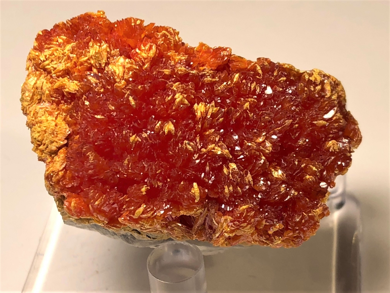 Orpiment On Baryte