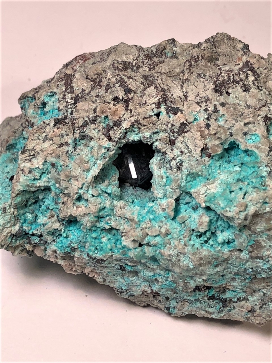 Cuprite With Chrysocolla