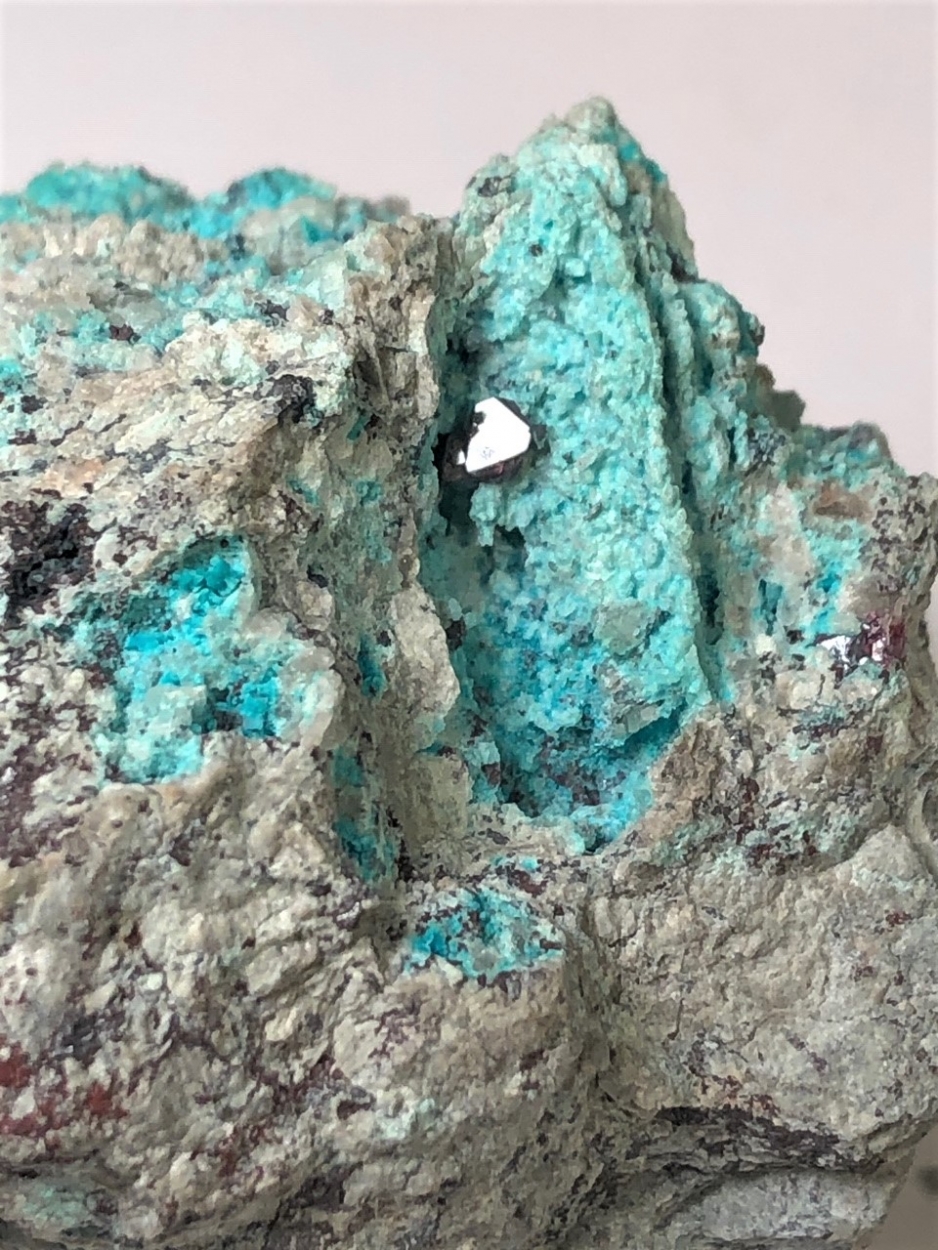 Cuprite With Chrysocolla