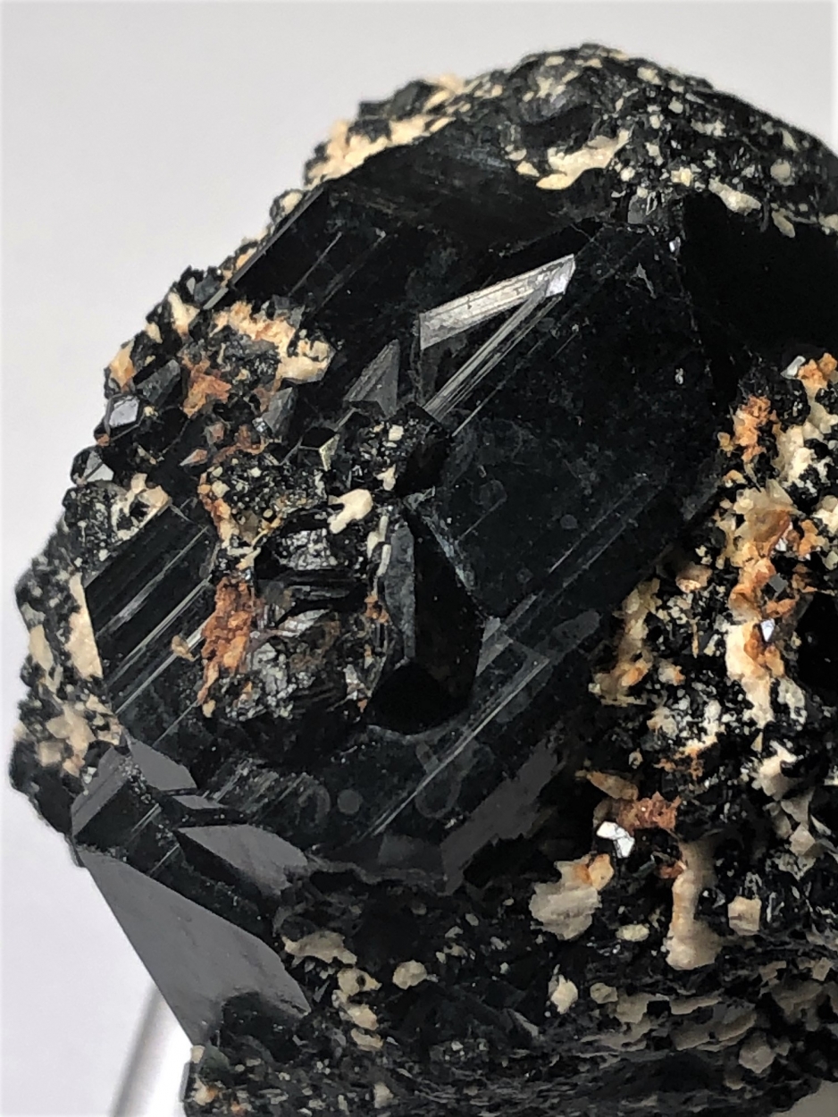 Schorl With Feldspar