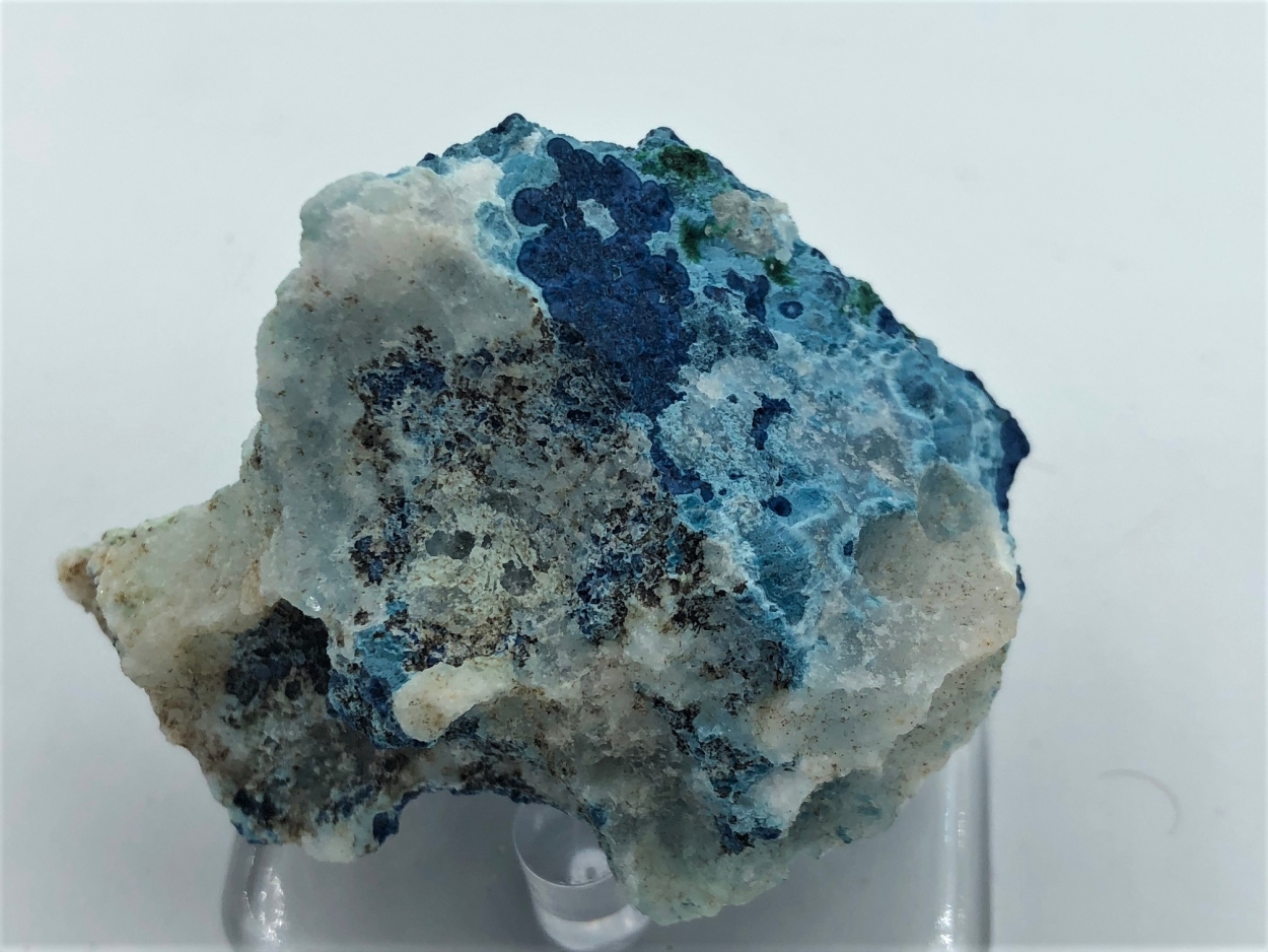 Shattuckite With Chrysocolla Calcite Quartz & Goethite