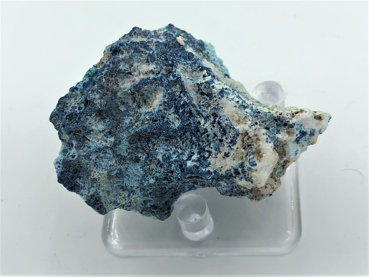 Shattuckite With Chrysocolla Calcite Quartz & Goethite