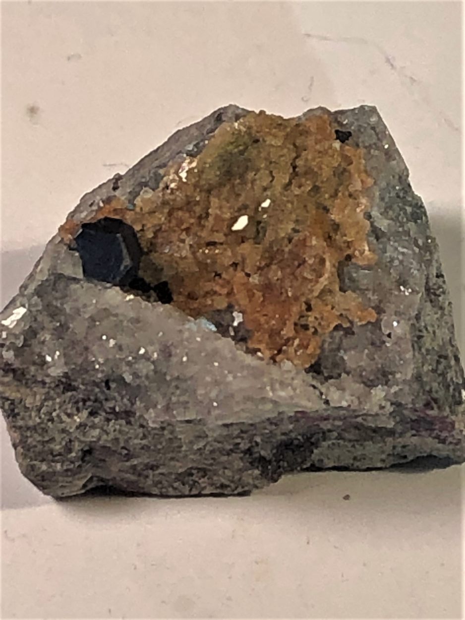 Cuprite With Baryte
