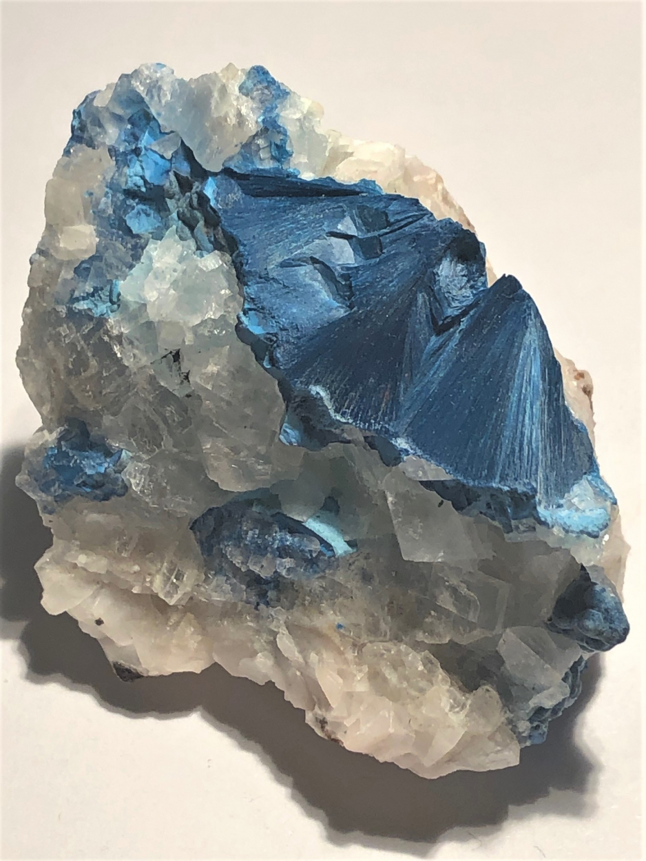 Shattuckite With Calcite