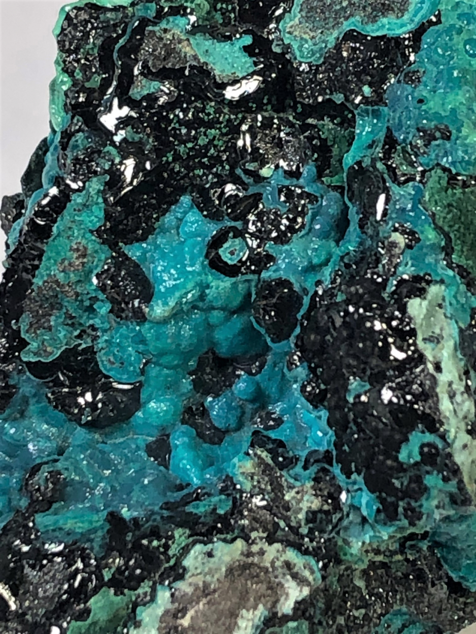 Heterogenite With Chrysocolla