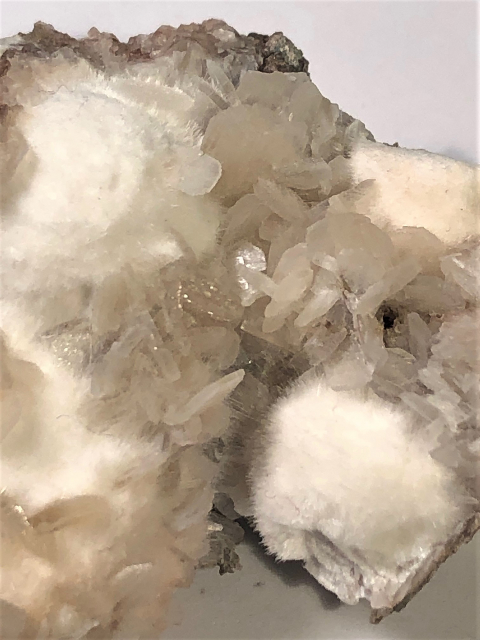 Mesolite With Stilbite