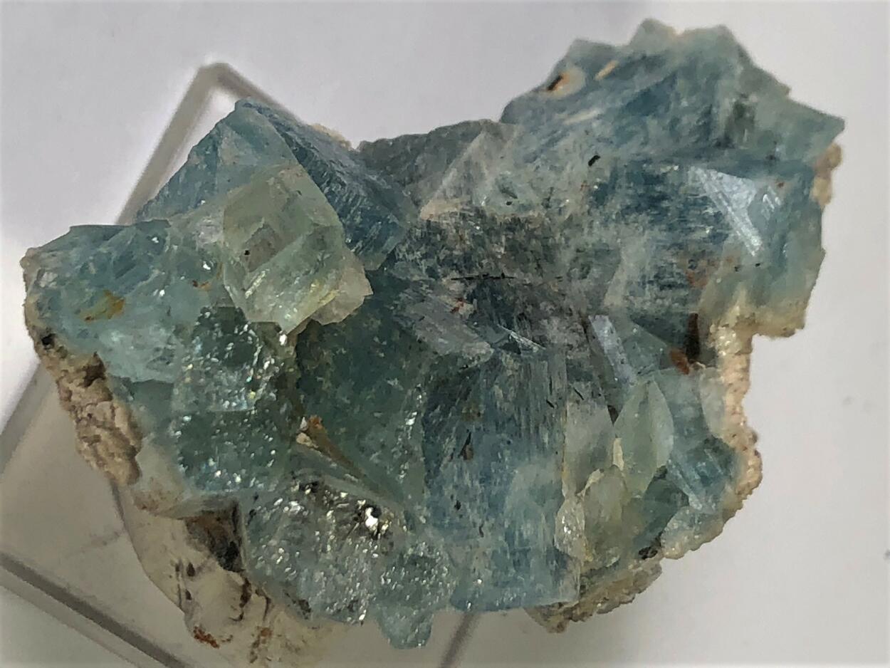 Beryl Var Aquamarine With Schorl