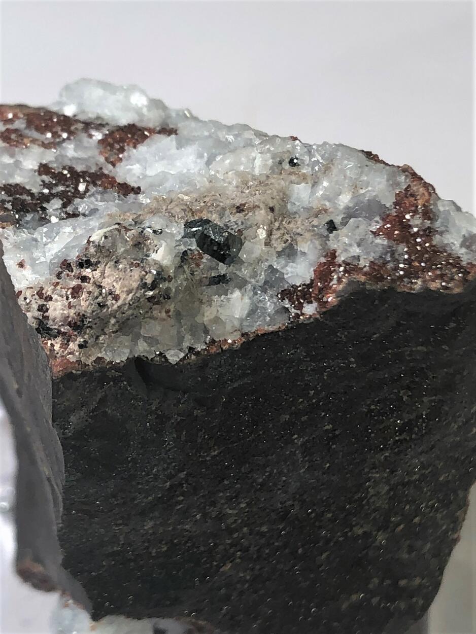 Celestine Andradite Hematite & Calcite