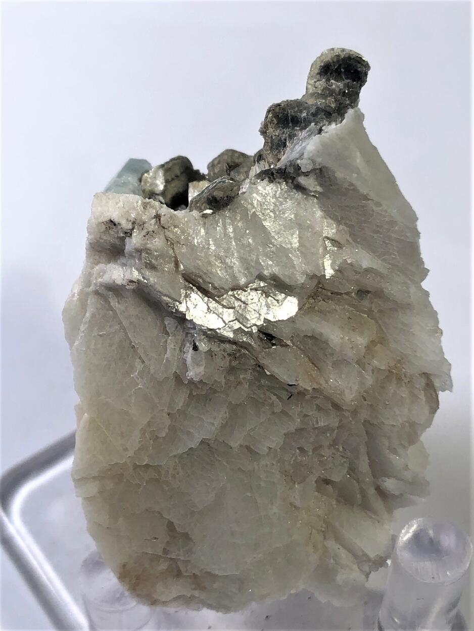 Apatite On Albite