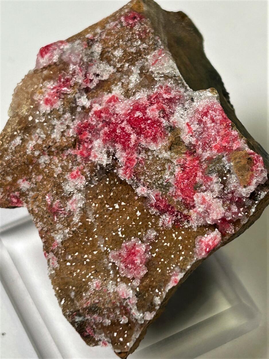 Cinnabar With Quartz