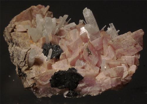 Rhodochrosite & Quartz