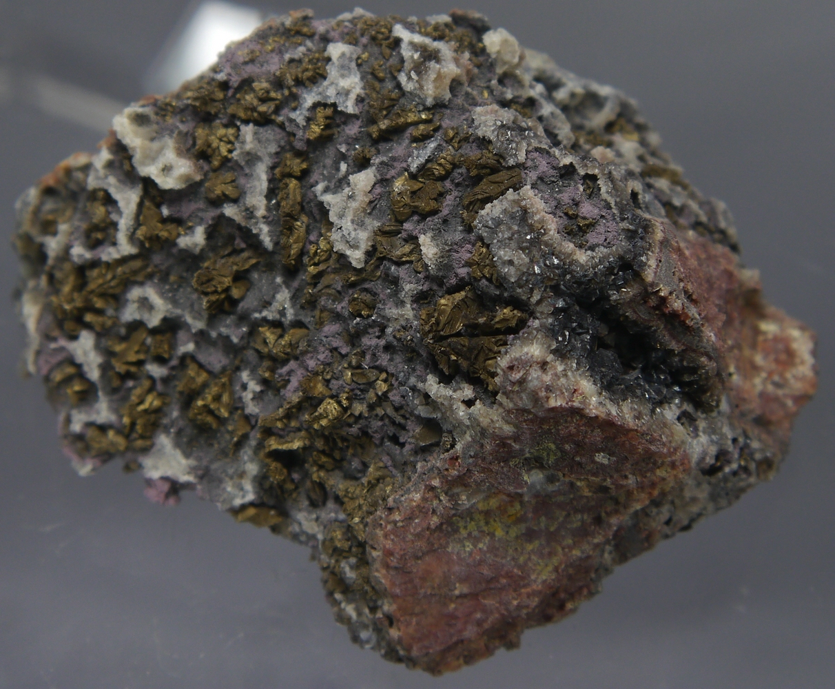 Native Bismuth On Quartz