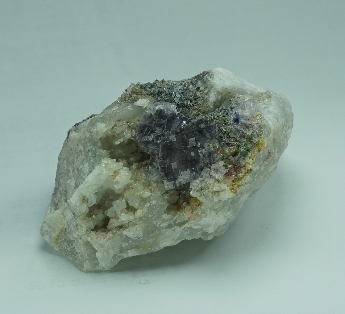 Emplectite & Fluorite