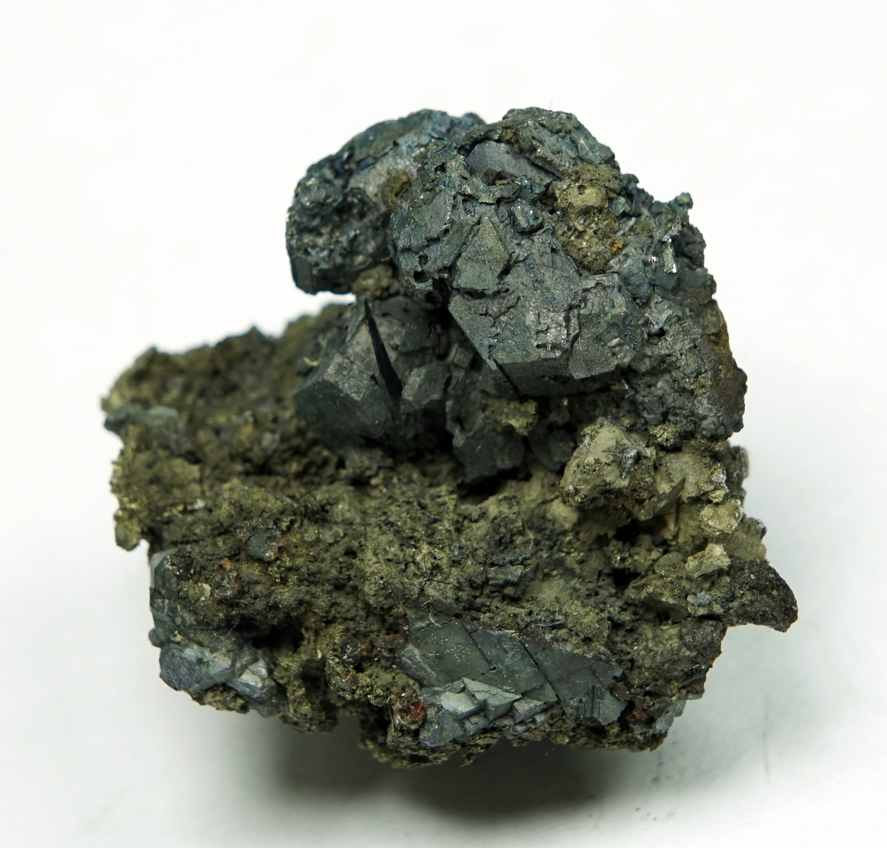 Galena On Argentopyrite