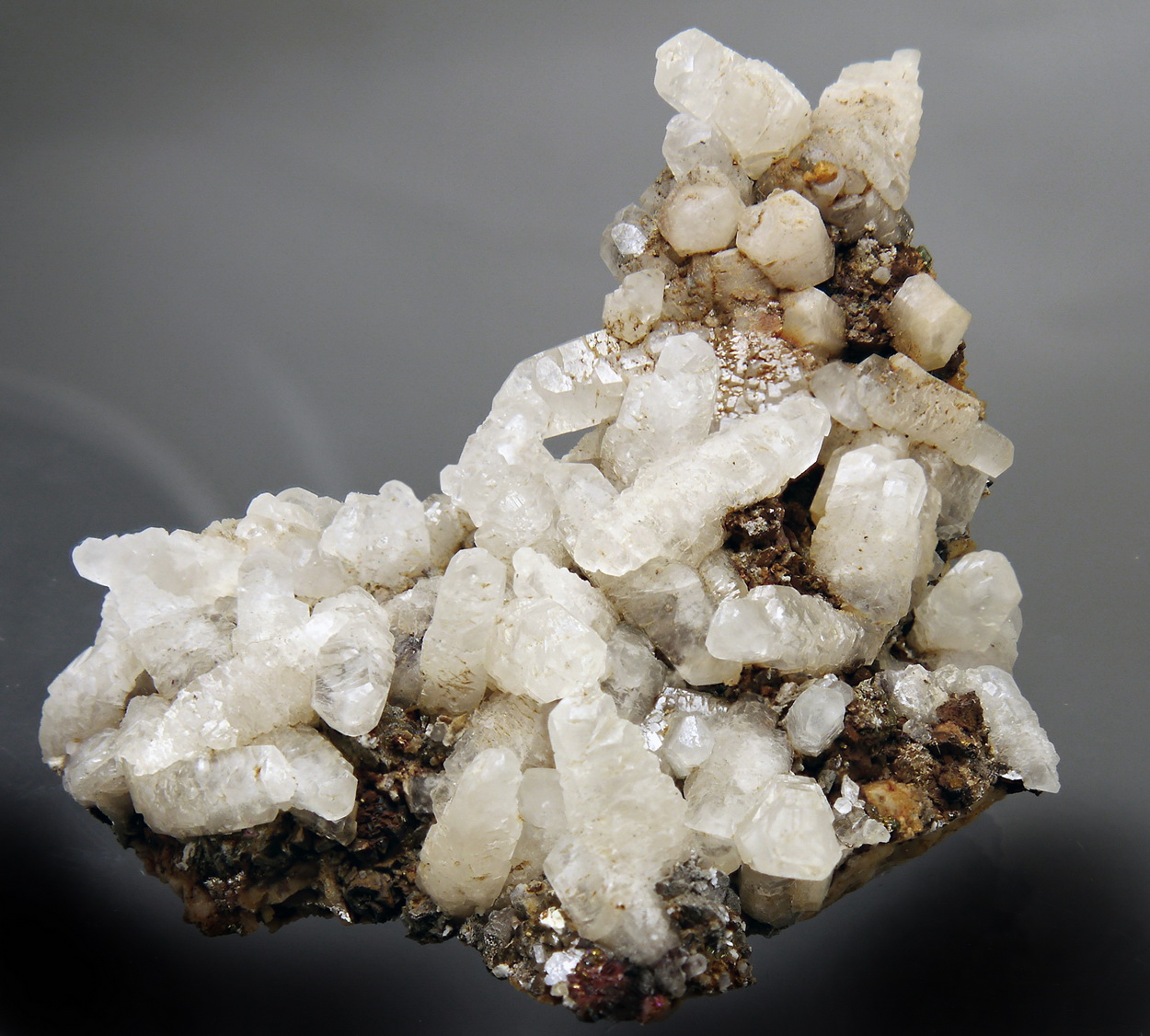 Calcite On Ankerite