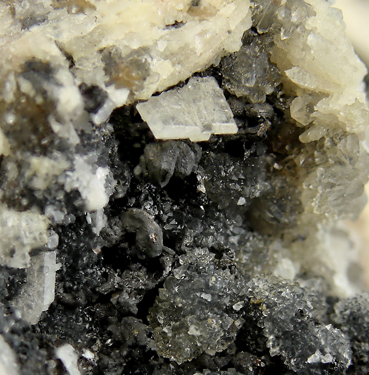 Native Bismuth On Baryte