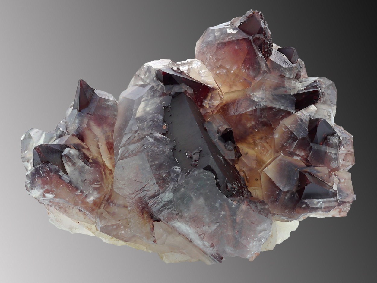 Calcite & Hematite