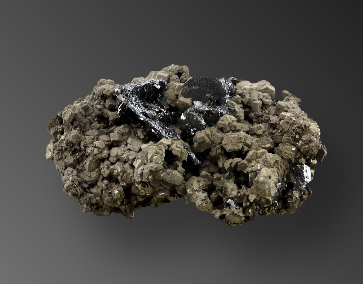 Polybasite On Argentopyrite