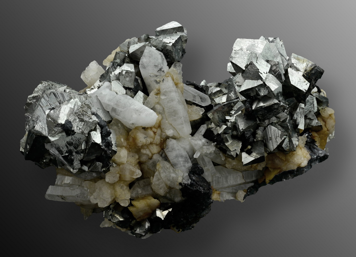 Arsenopyrite On Quartz