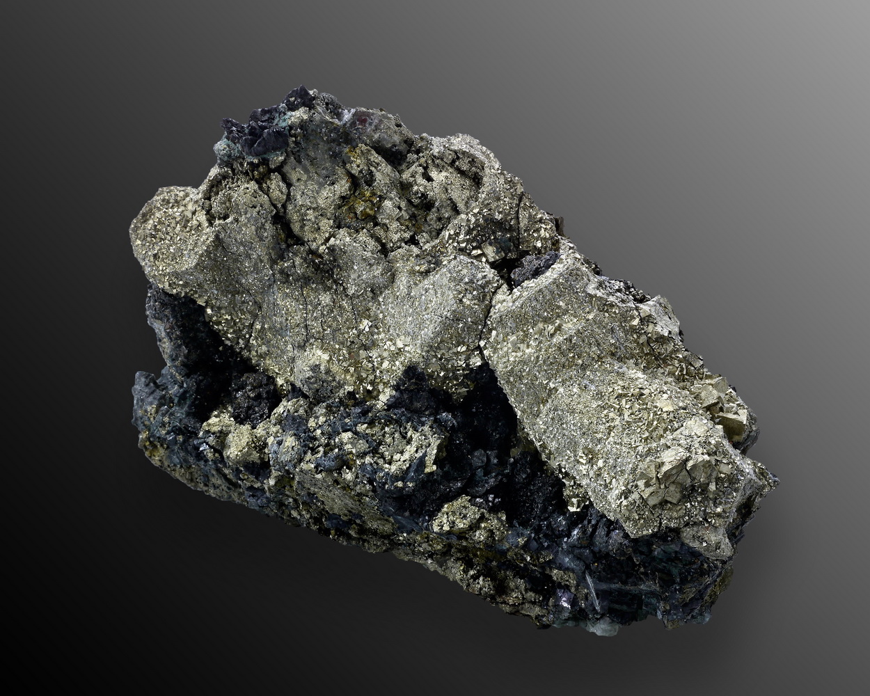 Pyrite Psm Pyrrhotite & Sphalerite